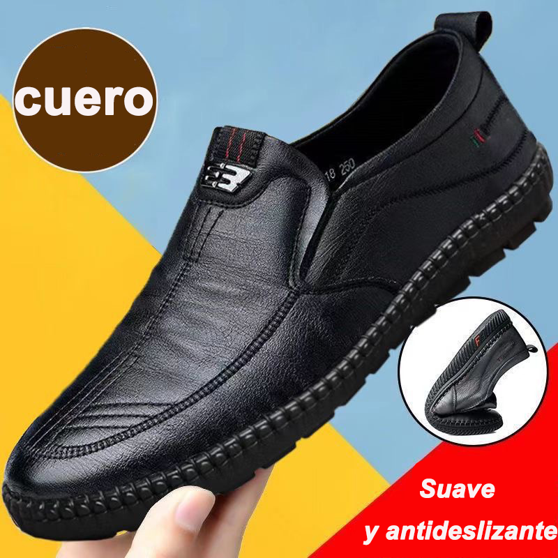 Lässige Herrenschuhe aus echtem Leder