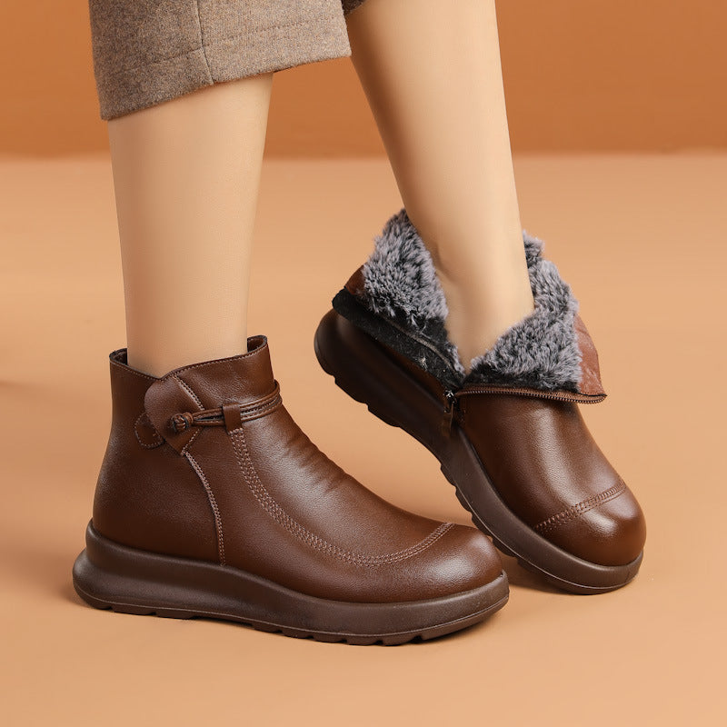Warme Baumwollstiefel