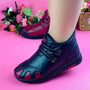 Gefütterte Winter-Baumwollschuhe (Leder)