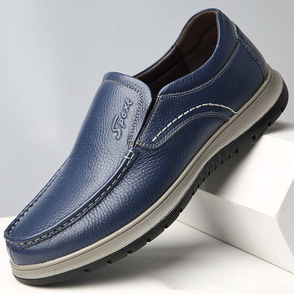 Herren-Slipper aus echtem Leder
