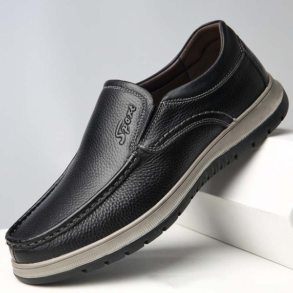 Herren-Slipper aus echtem Leder