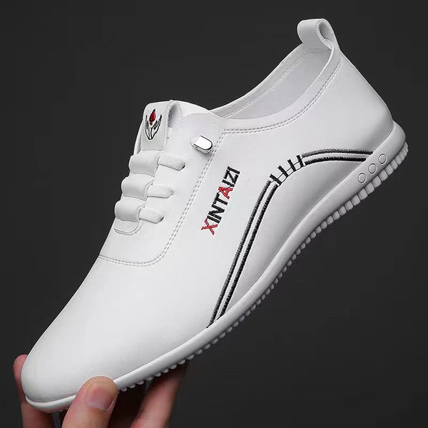 Neue Herrenschuhe aus Leder