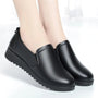 Rutschfeste Leder-Halbschuhe