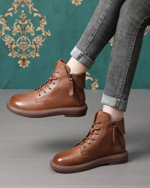 Vintage Martin Stiefel aus weichem Leder