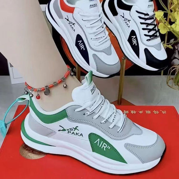 New leather sneakers