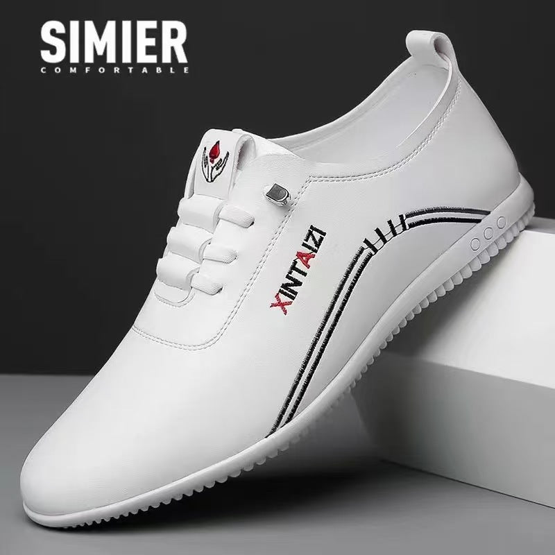 Neue Herrenschuhe aus Leder