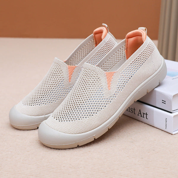 Lässige Mesh-Slipper