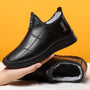 Winterliche Dad-Schuhe aus Wolle