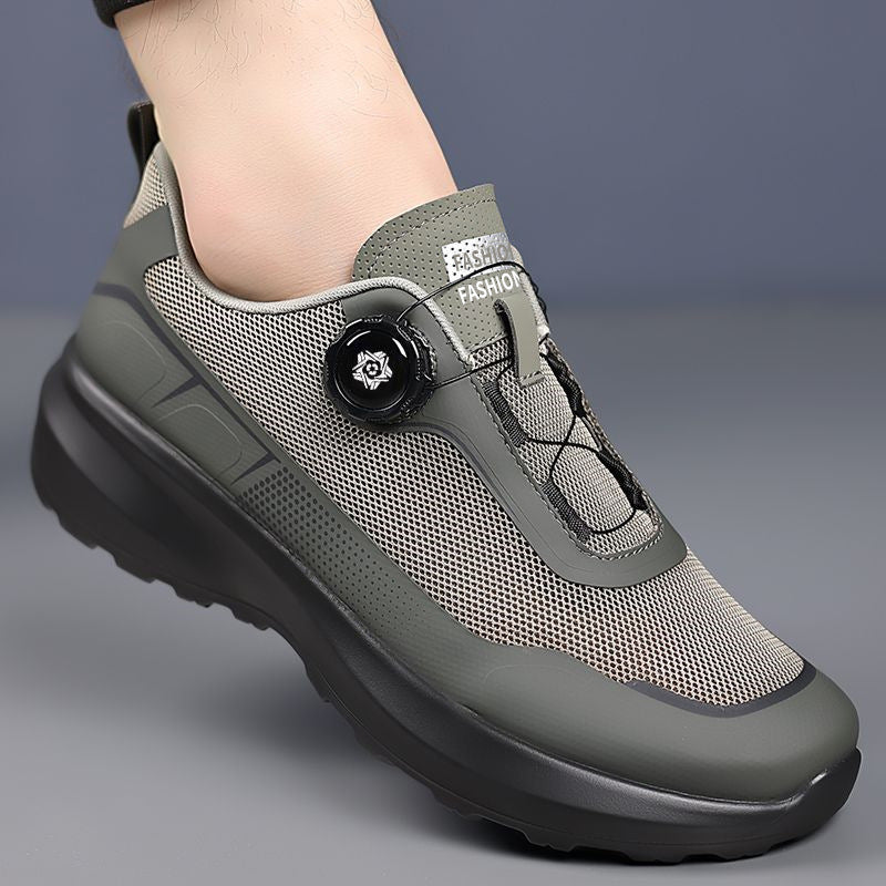 Schuhe mit Drehknöpfen