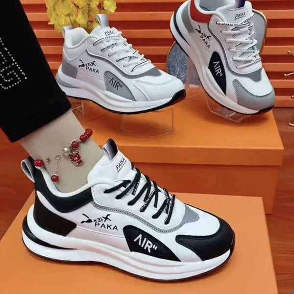 New leather sneakers