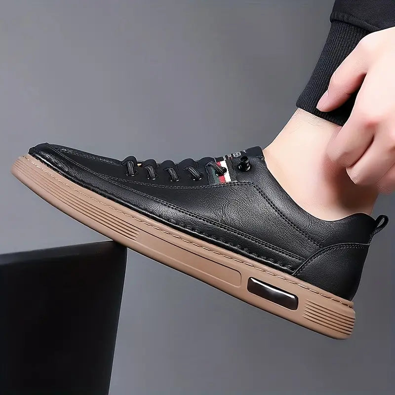 Atmungsaktive Herrenschuhe aus Echtleder (superweich)