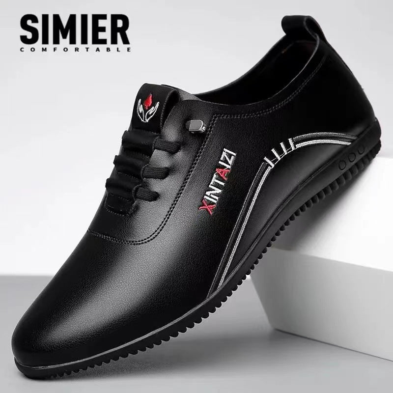 Neue Herrenschuhe aus Leder