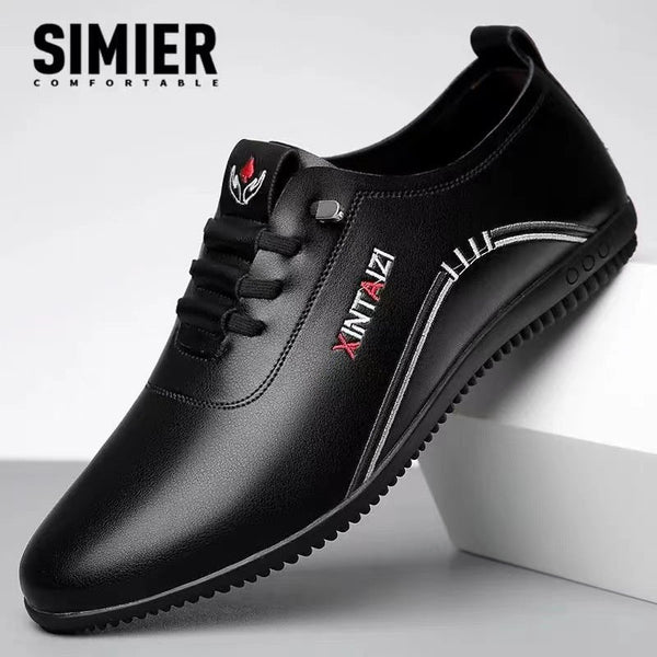 Neue Herrenschuhe aus Leder