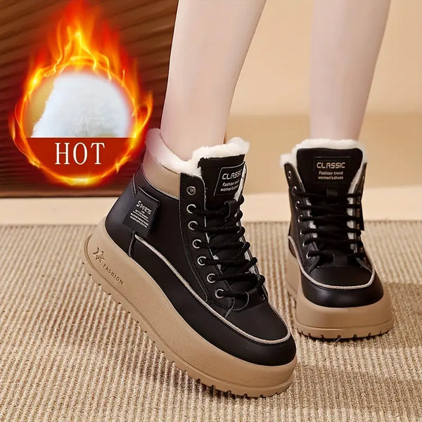 Neue koreanische Herbst- und Winter-Schneestiefel.