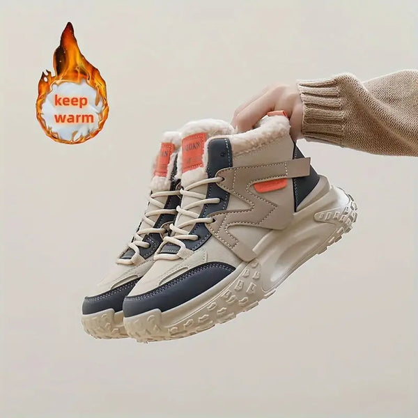 zapatos de algodón en versión coreana