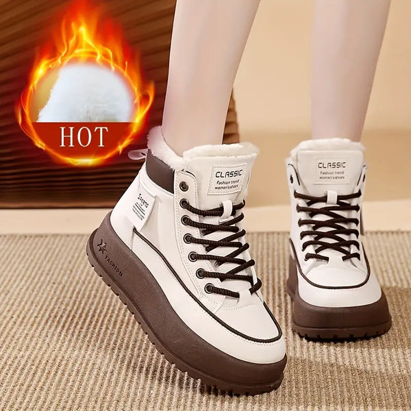 Neue koreanische Herbst- und Winter-Schneestiefel.