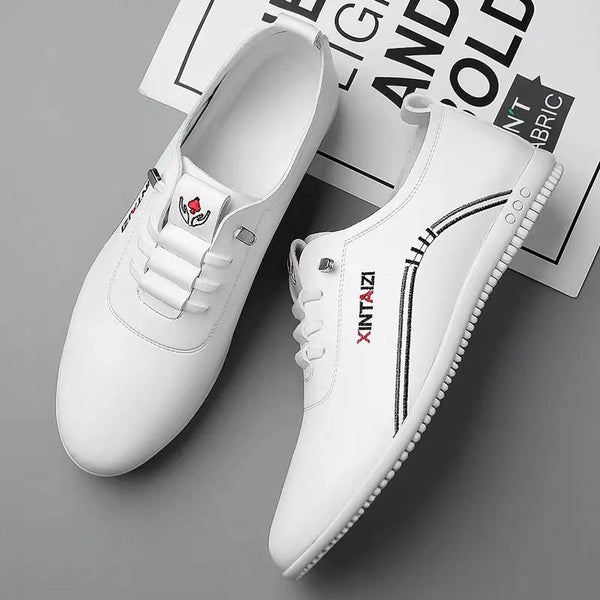 Neue Herrenschuhe aus Leder