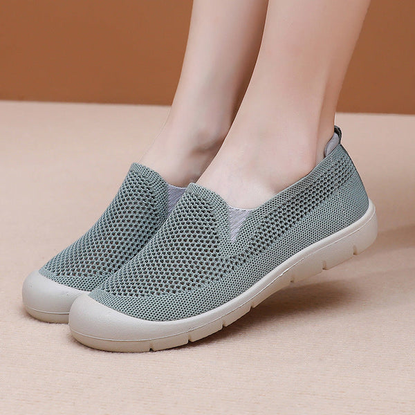 Lässige Mesh-Slipper