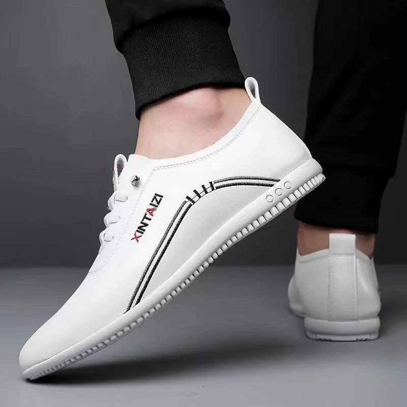 Neue Herrenschuhe aus Leder