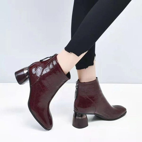 Eckige Stiefeletten