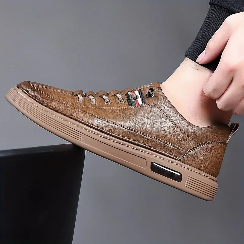 Atmungsaktive Herrenschuhe aus Echtleder (superweich)