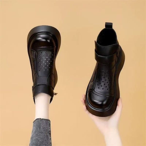 Neue hohle Plateausandalen 2025