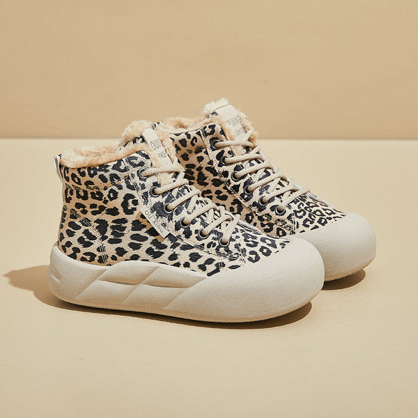 Damen High Heels mit Leopardenmuster