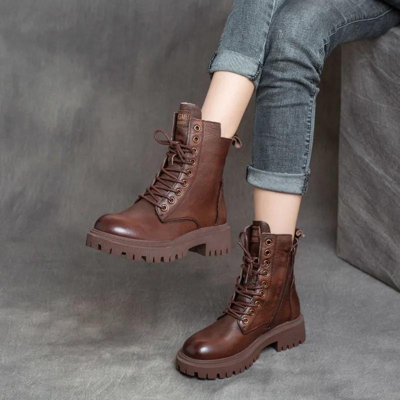 Neue Martin-Stiefel mit dicker Sohle 2025