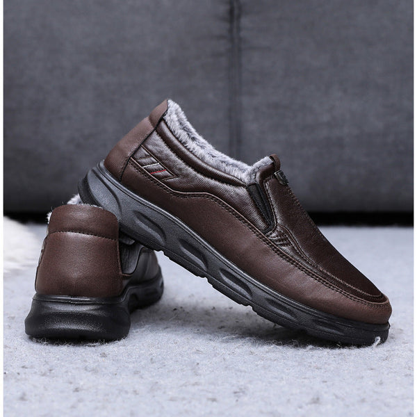 Herren-Winterschuhe aus Leder