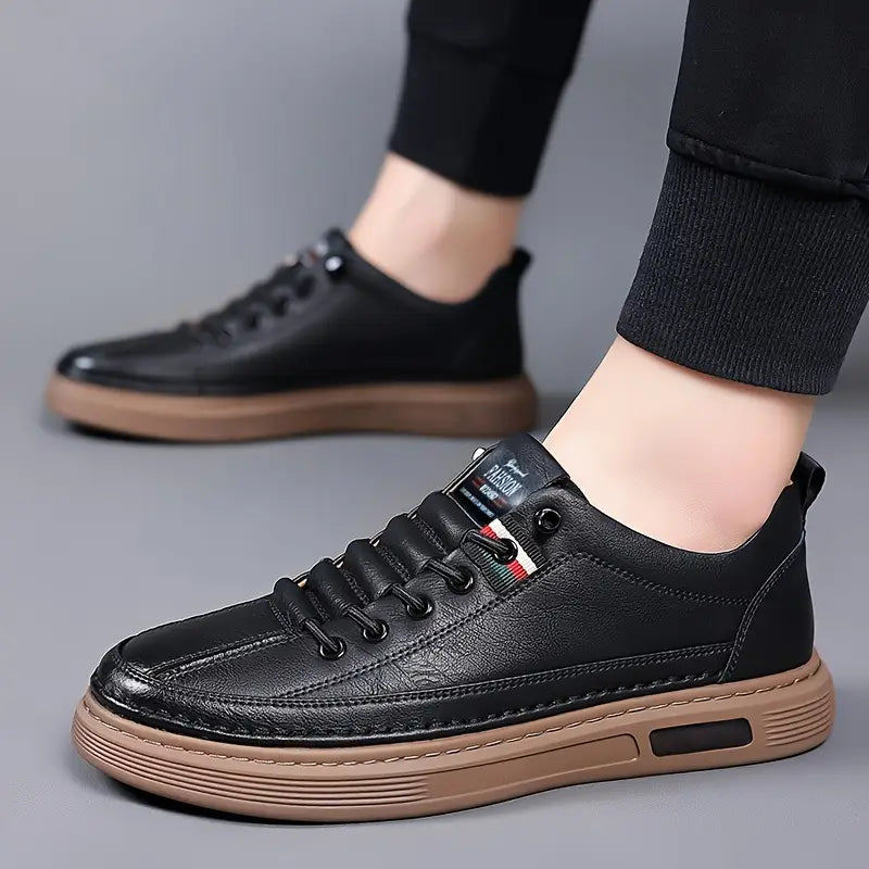 Atmungsaktive Herrenschuhe aus Echtleder (superweich)