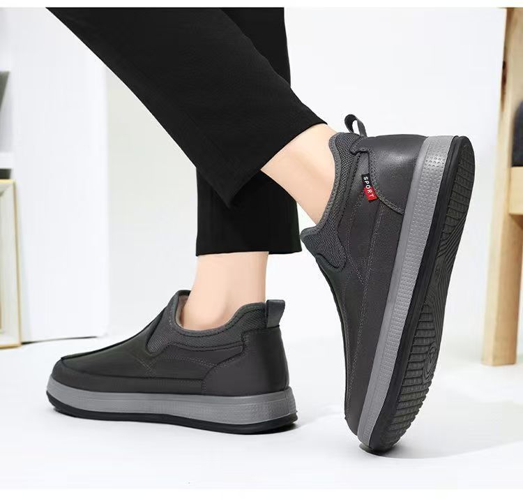 Slip-on Thermostiefel für Herren mit Fleecefutter