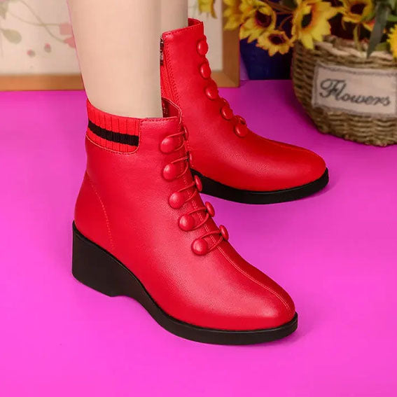 Wollschuhe mit weicher Sohle