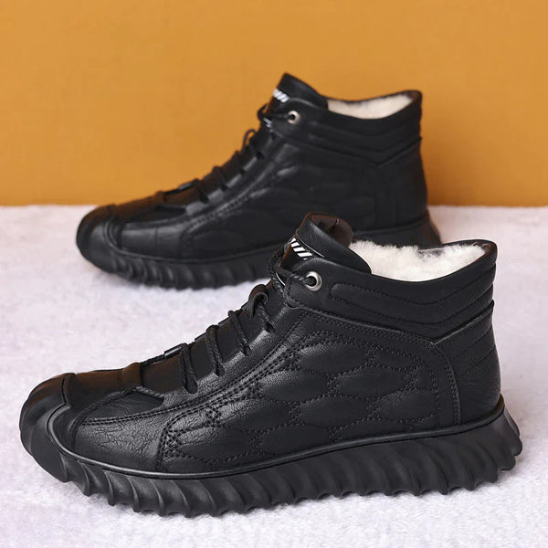 Herrenschuhe aus Baumwoll-Wolle