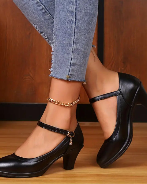 Tacones altos con suela suave 