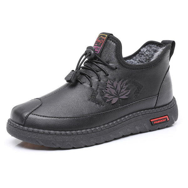 Extradicke warme Schuhe Ahornblatt