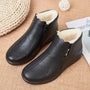 Damen-Stiefeletten mit Plüschfutter
