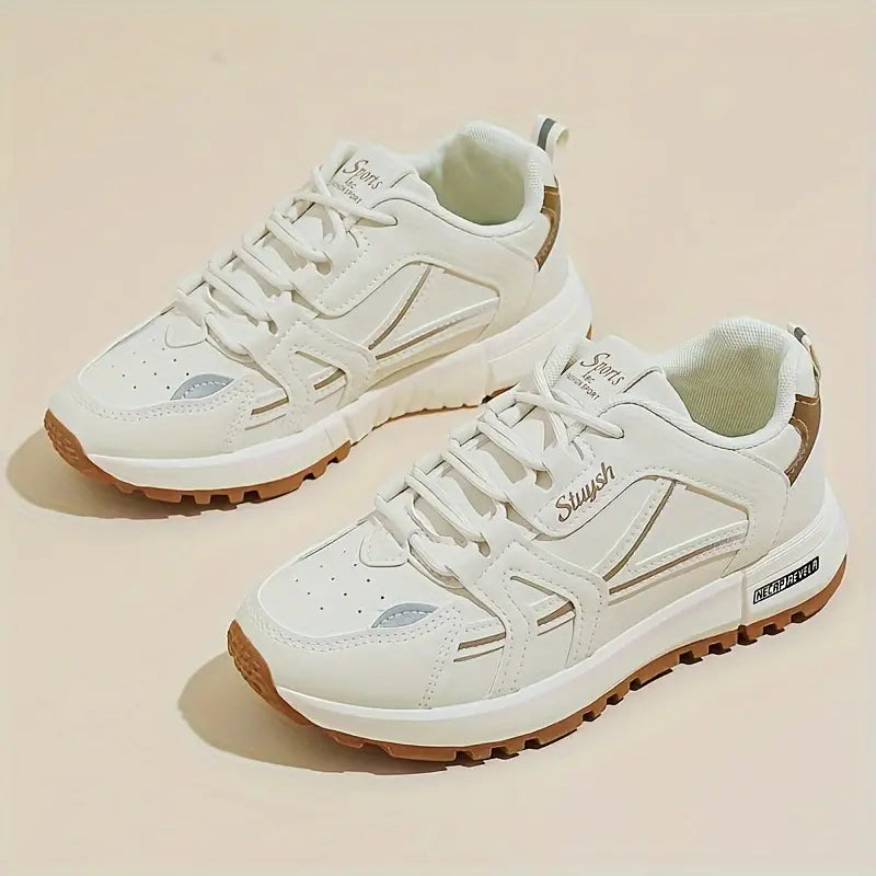Einfarbige lässige Damenschuhe