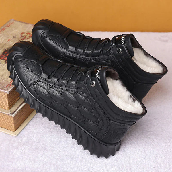 Herrenschuhe aus Baumwoll-Wolle