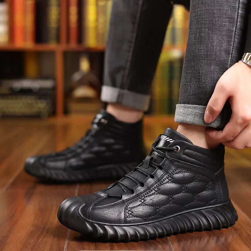 Herrenschuhe aus Baumwoll-Wolle