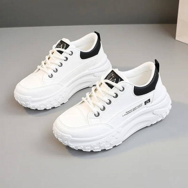 Damen-Freizeitschuhe (schwarze Ferse)