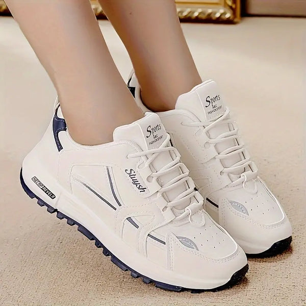 Einfarbige lässige Damenschuhe