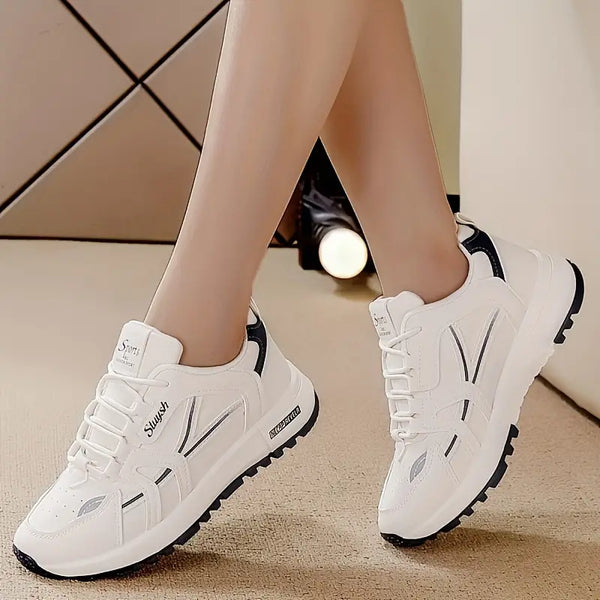 Einfarbige lässige Damenschuhe