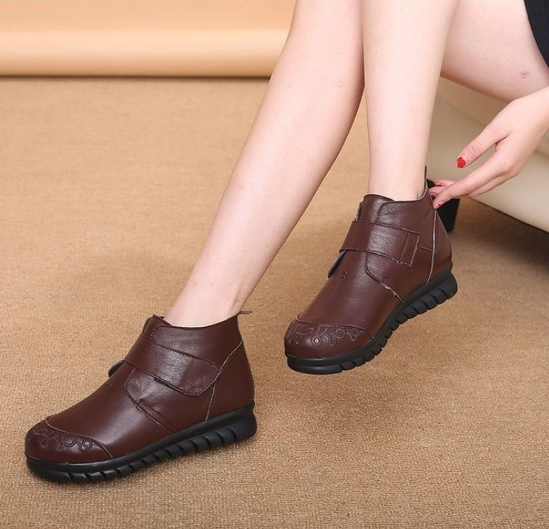 Winterschuhe für Damen aus Baumwolle (Zehenkappenmuster)