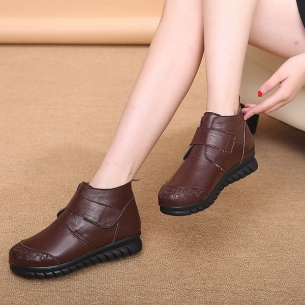 Winterschuhe für Damen aus Baumwolle (Zehenkappenmuster)
