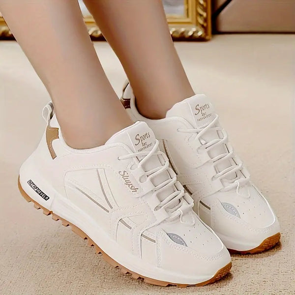 Einfarbige lässige Damenschuhe