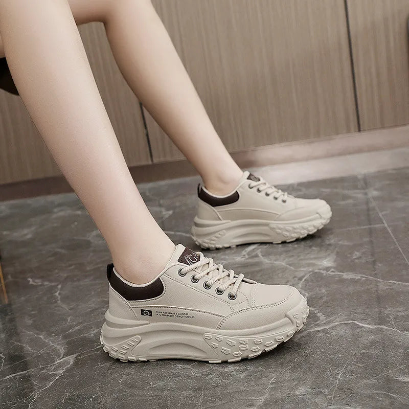 Damen-Freizeitschuhe (schwarze Ferse)