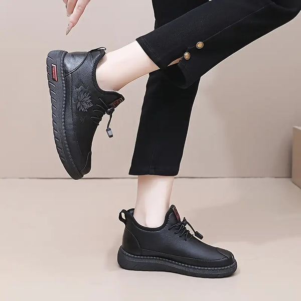 Extradicke warme Schuhe Ahornblatt