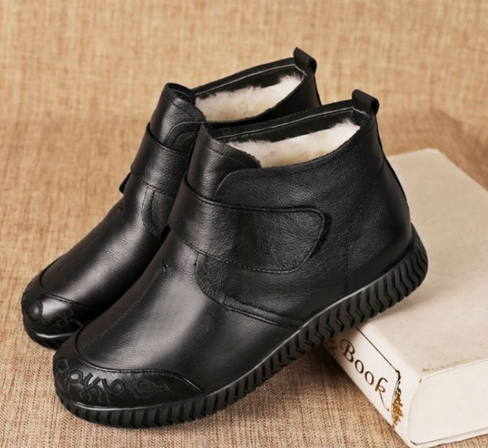Winterschuhe für Damen aus Baumwolle (Zehenkappenmuster)