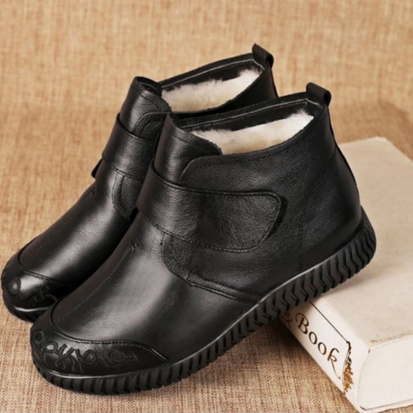 Winterschuhe für Damen aus Baumwolle (Zehenkappenmuster)