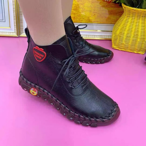 Lederschuhe mit weicher Sohle